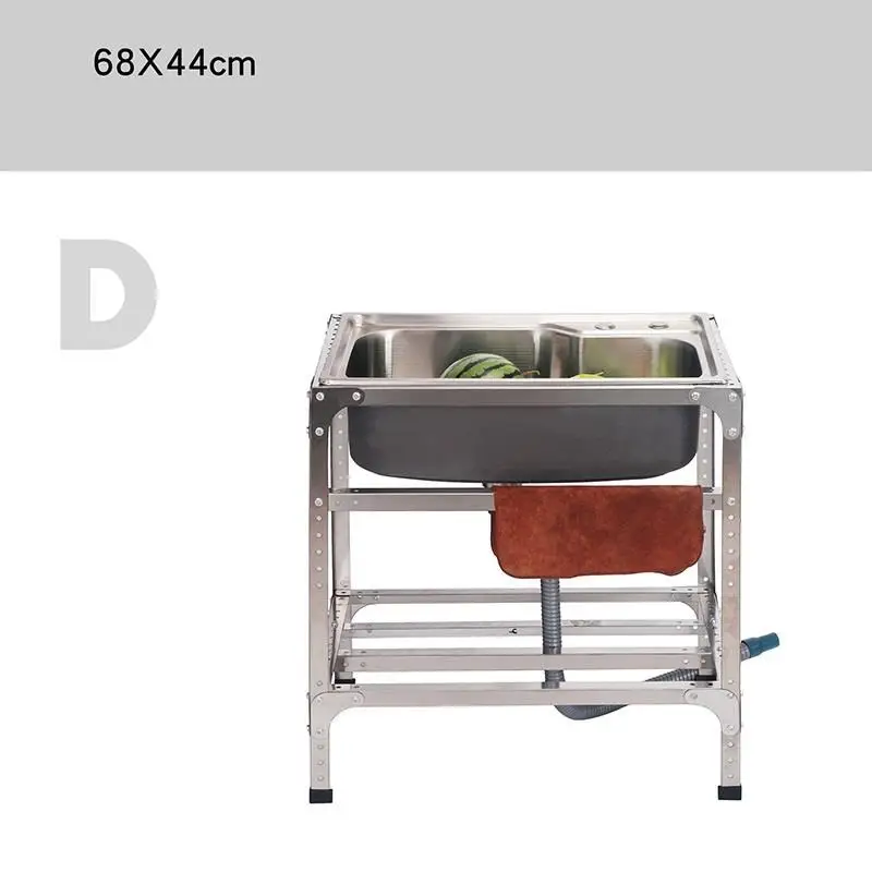 Wasbak Portatil Lavello Cucina Afwasbak Evier Lavandino кухня Lavabo Cuba Pia Cozinha Fregadero De Cocina мойка для овощей - Цвет: Version D