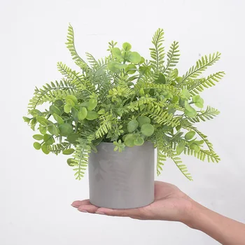 

30*30cm Plant potted Bedroom Living room Supplies Ornament Mist Eucalyptus