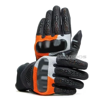 

Dain D-Explorer 2 Gloves motorbike MTB Bike offroad mens Black Orange White Glove Motocross Motorcycle Gloves