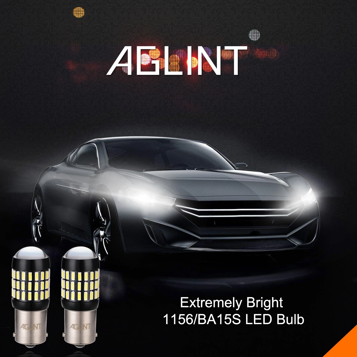 AGLINT 2 шт. 1156 1141 BA15S P21W светодиодный ные лампы 4014 чипы 66 SMD для поворотников лампа