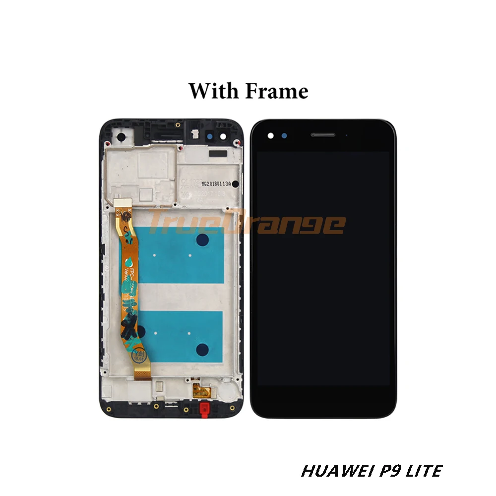 Для 5 2 &quotHuawei P9 Lite ЖК дисплей с цифрователем сенсорного вода VNS L21 DL00 L23 Honor 8 Смарт