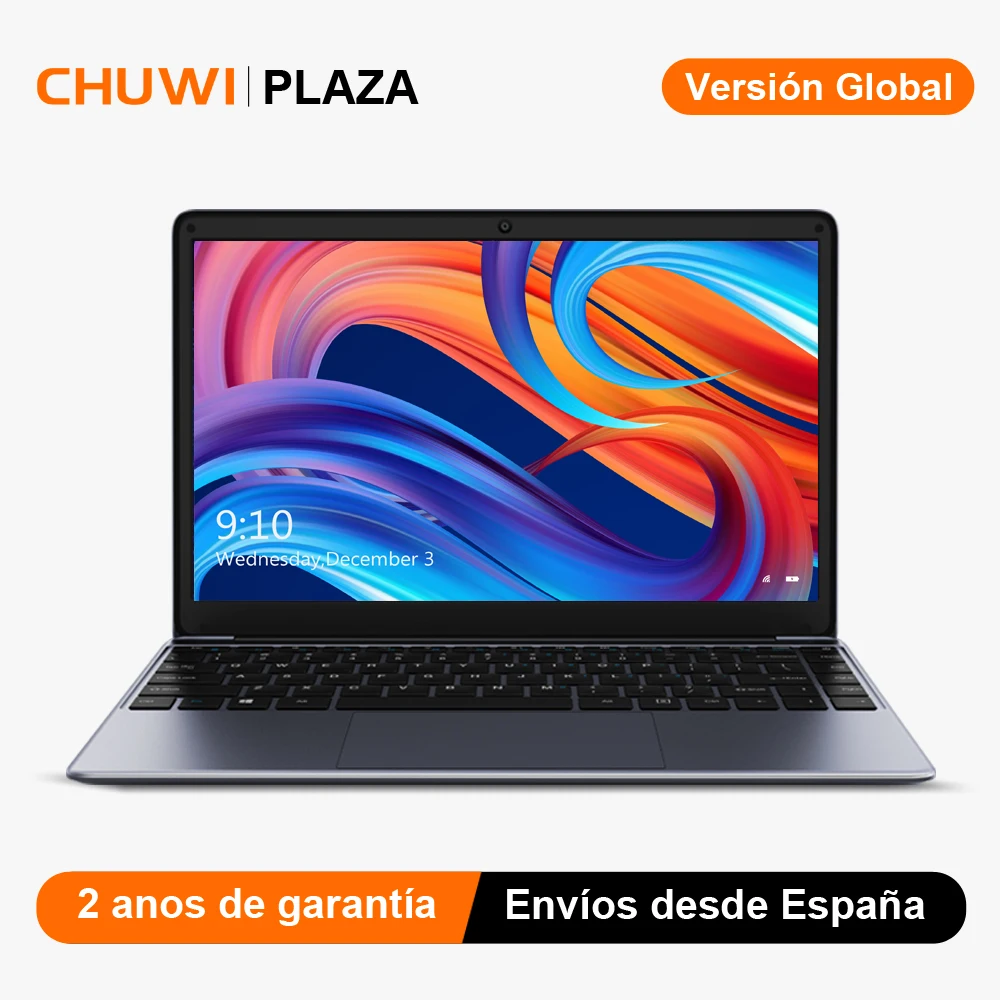 Portátil ultraligero CHUWI HeroBook Pro 14.1 Full HD IPS, Intel Celeron N4020, 8GB RAM, 256GB SSD, Intel UHD 600, Windows 10