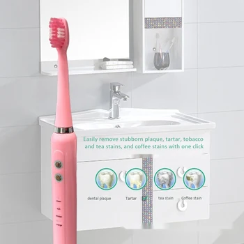 

Hot Electric Toothbrush Powerful Cleaning Toothbrush with Smart Timer Whitening Toothbrushes