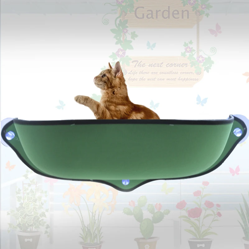 pet Cat Hammock Bed Window Pod Lounger Suction Cups Warm Bed For Pet house Cat Rest 3