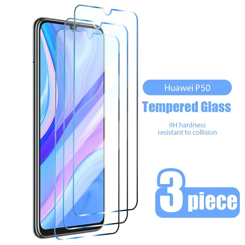 Защитное стекло для Huawei P30 P50 P40 P20 Pro Lite 3 шт. Защита экрана P Smart Z S 2020 Y9 Y7 Y6 Prime 2019 |