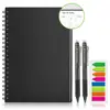 A4 smart reusable erasable notebook Spiral Notebook Paper Notepad Pocketbook Diary Journal Office School Drawing Gift 1