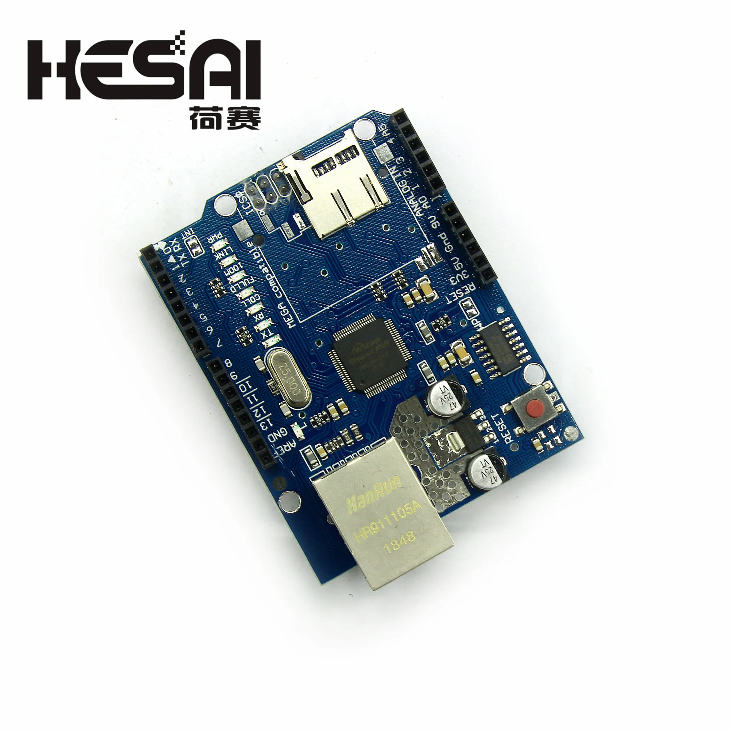 Щит UNO Ethernet wznet W5100 R3 Mega 2560 1280 328 плата разработки для Arduino Micro SD Card one|Интегральные