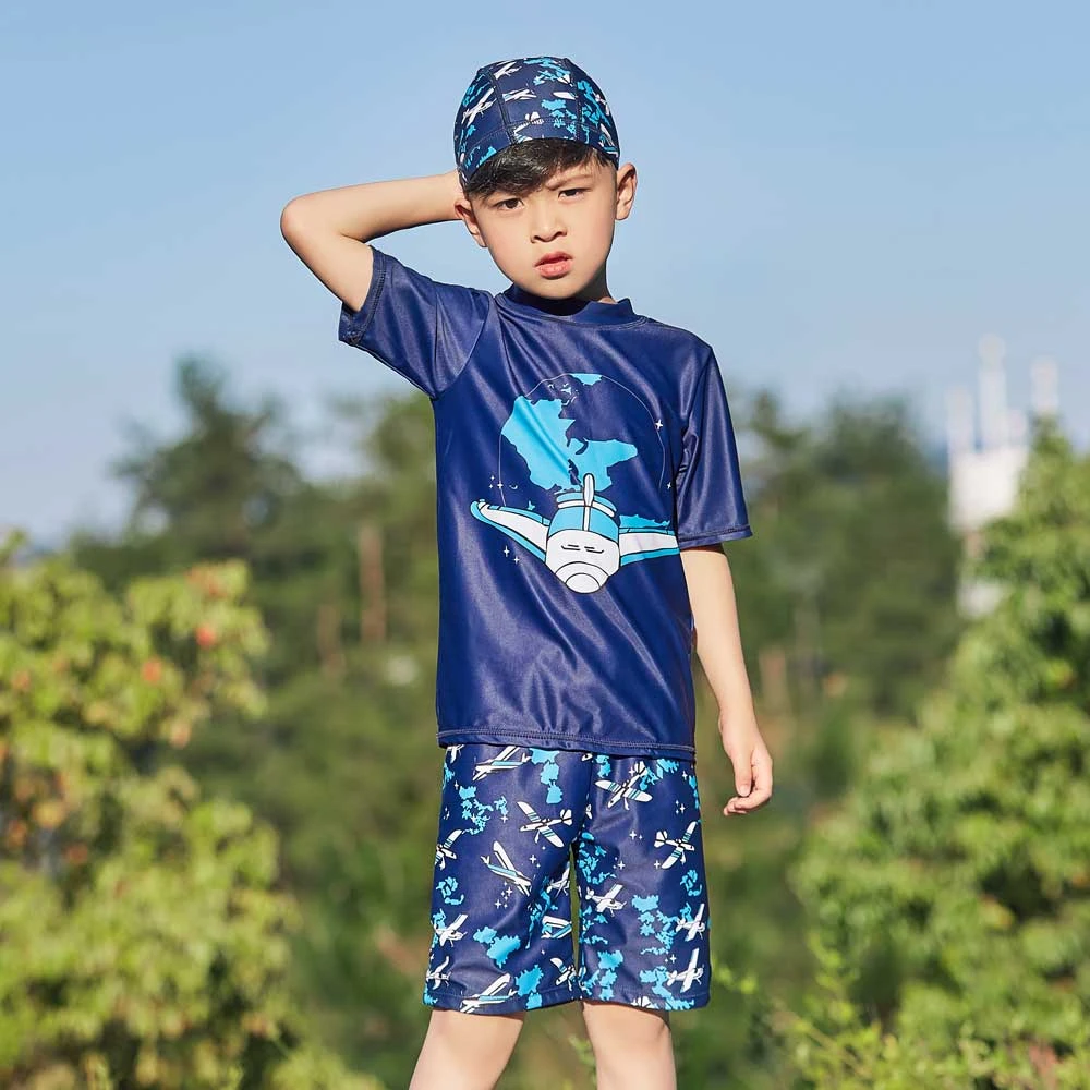 boys two piece swimwear