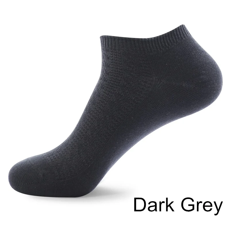 VODOF Men's Socks Sports Cotton Socks Sweat Breathable Deodorant Towel Bottom Long Tube Short Socks 6 Pairs/Lot
