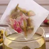 Environmental Natural Corn Fiber Folding Tea Bag PLA Biodegraded Tea Filters Herbal Tea filter bags 100pcs/lot 3