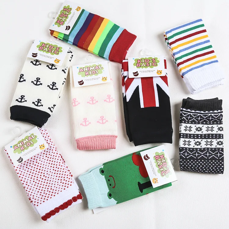 

KID's Basic Baby Foot Sock Warm Shatter-resistant hu xi wa Color Cartoon Children's Socks Pure Cotton Children's Socks