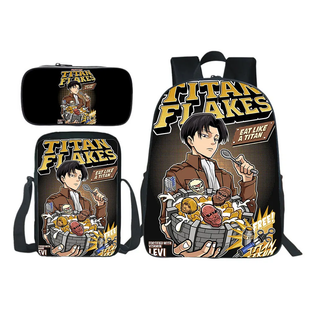 attack-on-titan-school-bags-stylish-simplicity-boy-girl-messenger-bag-pencil-case-japan-anime-printed-backpack-3-pieces-set