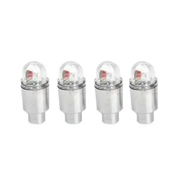 

4x Car Auto SUV Wheel Tire Tyre Air Valve Stem LED Light Caps Cover Accessories Car Motorcycle Wheel LED Light Spoke Lamp