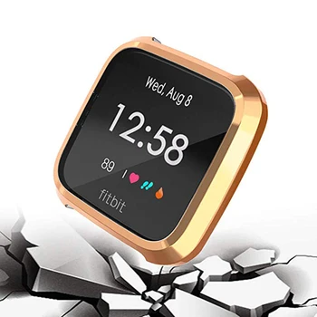

Protective Cover Watch Screen Protector TPU Slim Smart Watch Cover TPU Protective Clear Case Shell For Fitbit Versa Lite