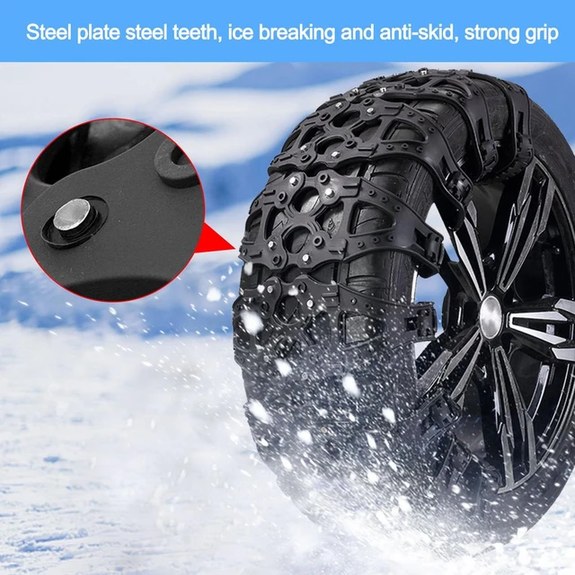 20 pièces chaine voiture neige off road chaine neige voiture pneus