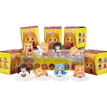 Цвет bxoed 8 шт./лот аниме маленький похоронен Sankaku голова Himouto! Umaru-chan Umaru Doma фигурка кукла из ПВХ игрушка