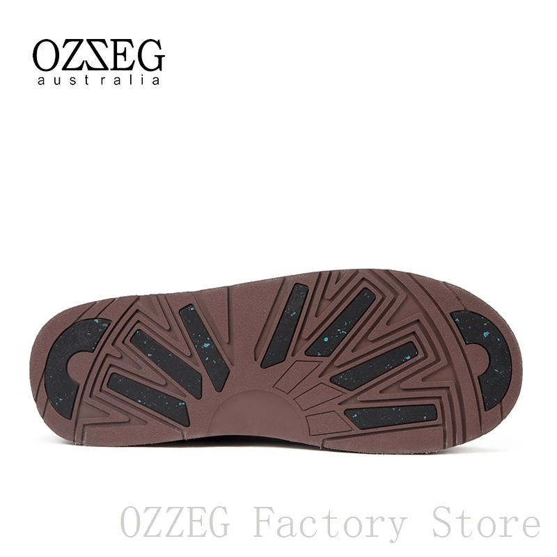 OZZEG/Роскошная брендовая мужская повседневная обувь Зимние ботинки Австралийские