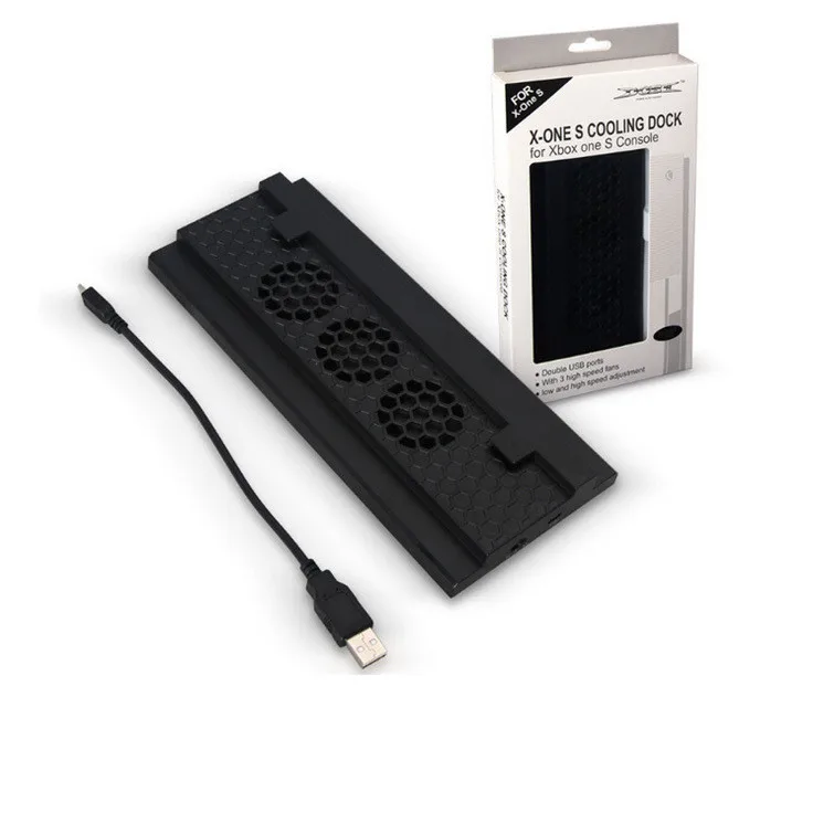 2020 Cooling Fan For Xbox One S Built in Adjustable Micro USB