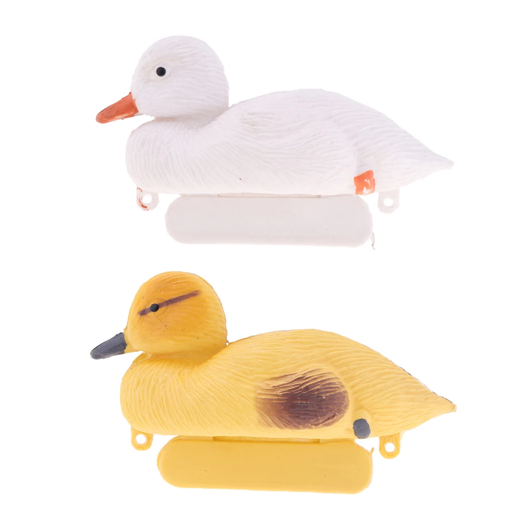 Baby Duck Decoy Hunting Baits Floating Duck Decoys Garden Decoration