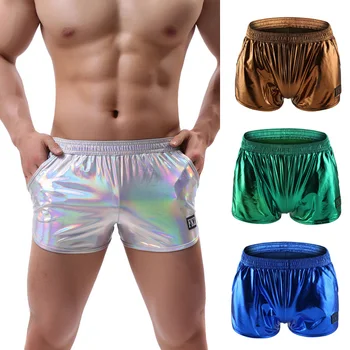 

New Arrival Summer Shorts Men's Boxer Nylon Gyms Silk Fabric Loose Sportswear Comfort Shorts for Fitness Competition hh88