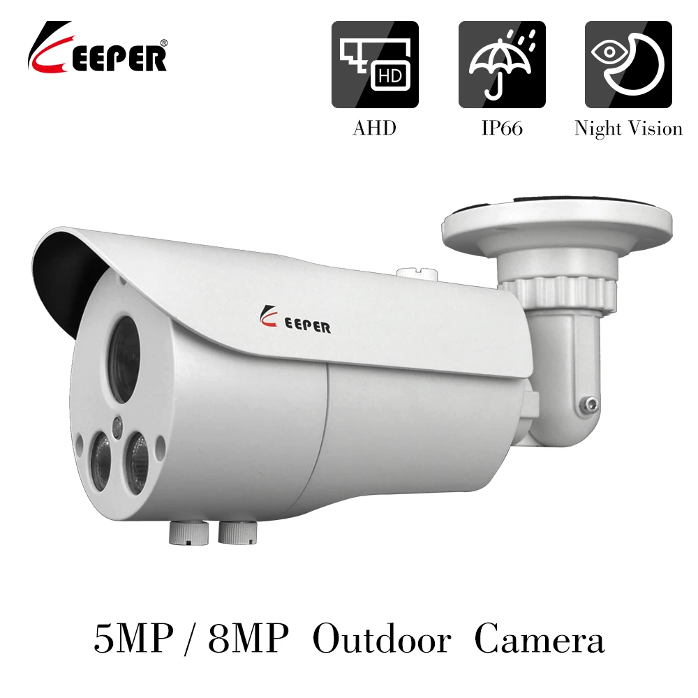 Хранитель 5MP аналоговая CCTV камера Видео SONY IMX323 инфракрасная камера безопасности для улицы IP66 цилиндрический вращающийся объектив 2,8 мм-12 мм зум-камера