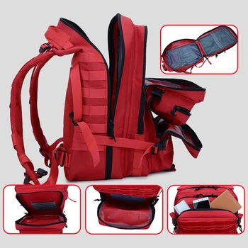 30L/40L/50L Large Capacity Men Army Military Tactical Backpack 3P EDC Molle Waterproof Bug Rucksack Hiking Camping Hunting Bags 6