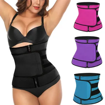 

Abdominal Body Sculpting Waist Trainer Belt Women Weight Lose Body Shaper Sauna Slimming Strap Tummy Control Fat Burn Girdle