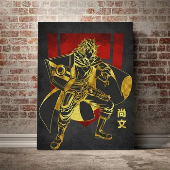 

Naofumi Iwatani manga Poster Canvas Wall Art Decoration prints for living Kid Children room Home bedroom decor painting