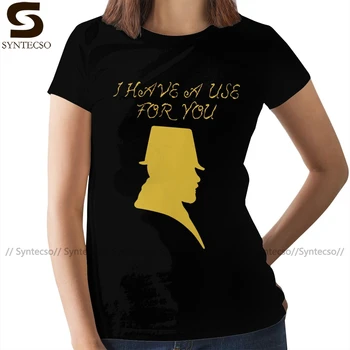

Tom Hardy T-Shirt I Have A Use For You Gold T Shirt Navy Printed Women tshirt O Neck Funny Ladies Tee Shirt