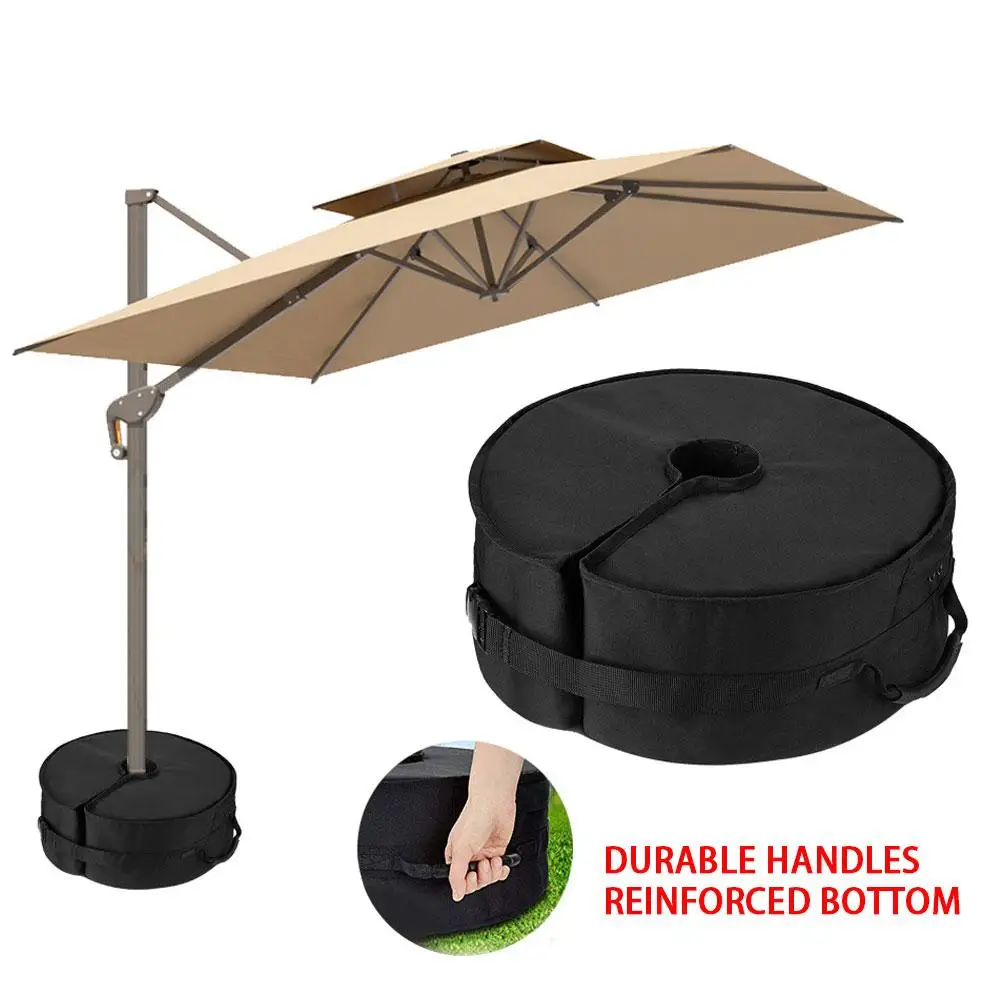 Фиксированный мешок двора зонтик с песком фиксированный мешок веса мешок ноги веса для Всплывающие навес палатка зонтик