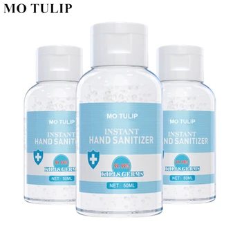 

3PCS/LOT 50ml Travel Portable Hand Sanitizer Gel Anti-Bacteria Liquid Disposable No Clean Waterless Antibacterial Hand Gel