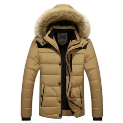 Брендовая зимняя куртка для мужчин, новинка 2019, парка, пальто, мужской пуховик, сохраняющий тепло, модная, плюс Азиатский Размер, M-4XL, 5XL, 6XL