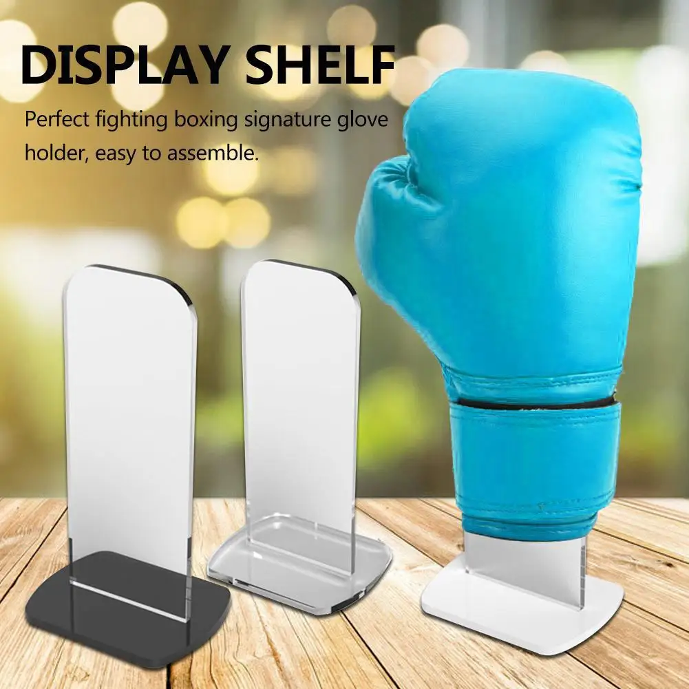 

Glove Holder Display RackStorage Rack Display Shelf Home Collection Signature Boxing Glove Colored Transparent Display Holder