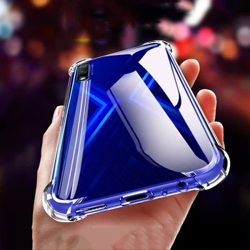 

For Huawei P Smart Pro 2019 Case Cover Airbag Super Protection Soft Clear Back Phone Cases For P Smart Pro 2019