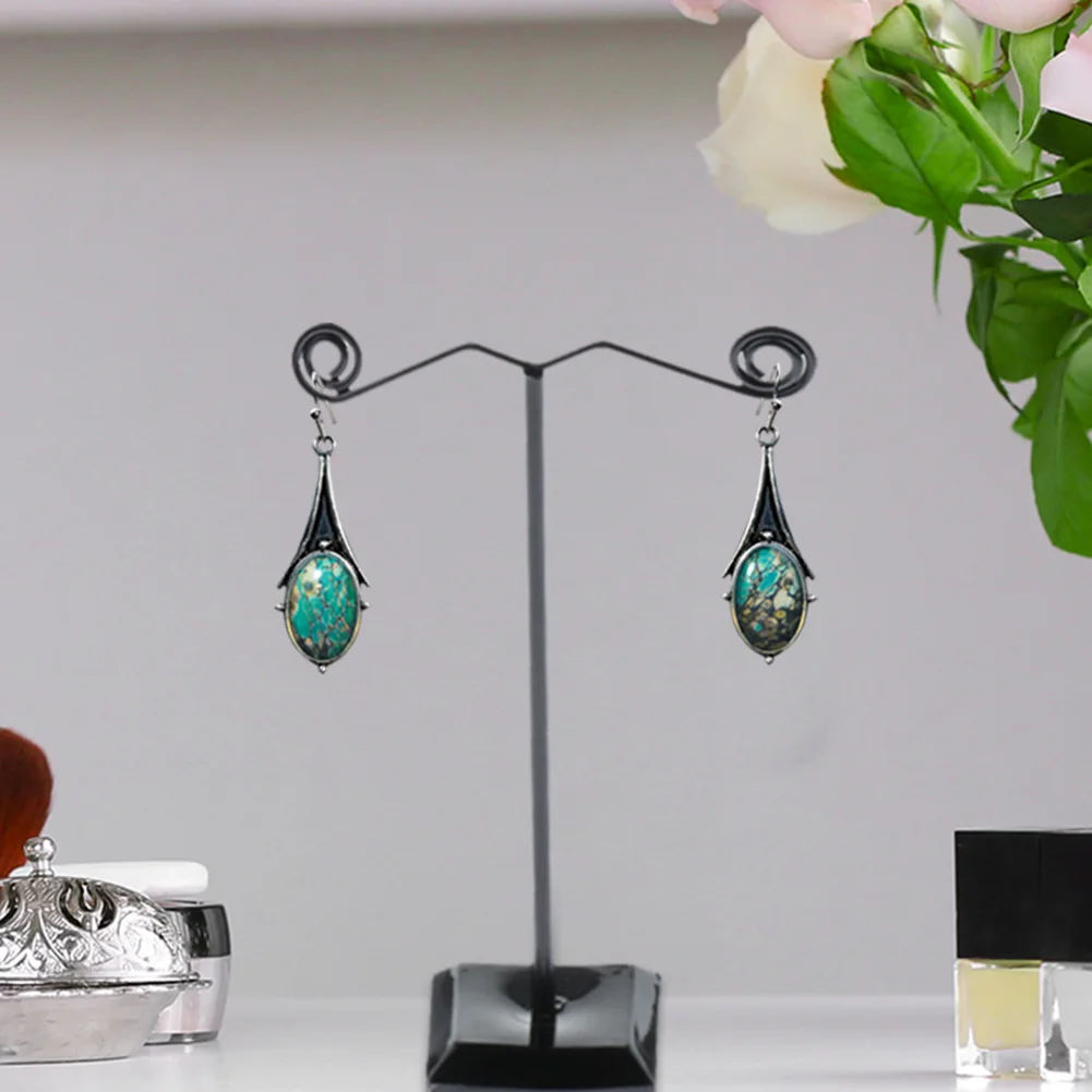 Acrylic Metal Stud Earring Display Rack Stand Jewelry Props Holder Storage  Bouches Ornaments Jewelry Hook Hanger 1