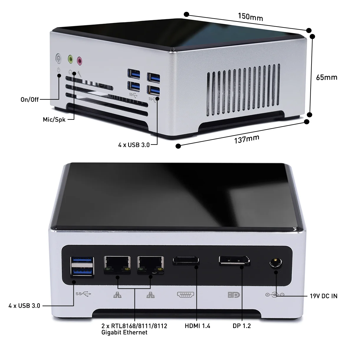 HYSTOU procesador de M5, procesador intel nuc core i9 10880H, 11800h