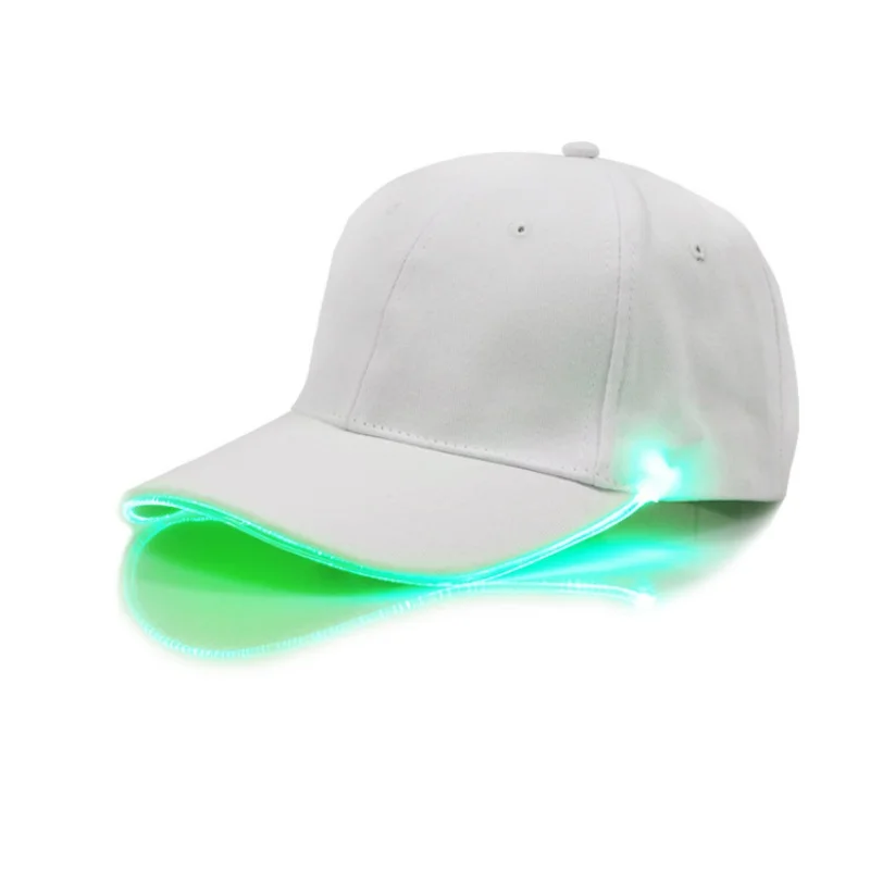 Светодиодный свет Бейсбол шляпа светящаяся Кепка идеально подходит для вечерние в стиле хип-хоп, для бега и больше спортивных светодиодный головной убор Рождественский подарок дропшиппинг - Цвет: W4