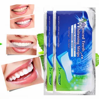 

28PCS Teeth Whitening Stripes Dental Tooth Bleaching Tool Fast Whitening Elastic Strip Dental Oral Hygiene Clean