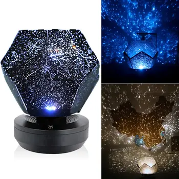 

Christmas 60000 Stars Starry Sky Projector Light DIY Assembly Home Planetarium Lamp Bedroom Decoration lighting YU-Home
