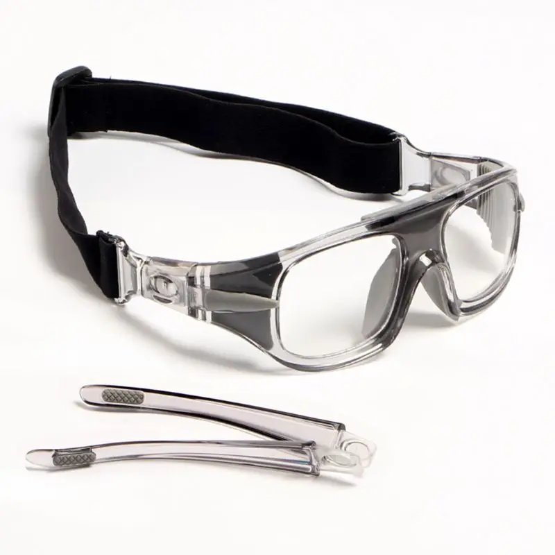 Спортивные очки для баскетбола, футбола, защитные очки для глаз, оптическая оправа, съемные зеркальные ножки, близорукость