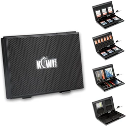 Étui pour cartes mémoire, porte monnaie, organisateur pour SD SDXC SDHC / CF / XQD / CFexpress type a/Micro SD TF + 5 intérieurs interchangeables 