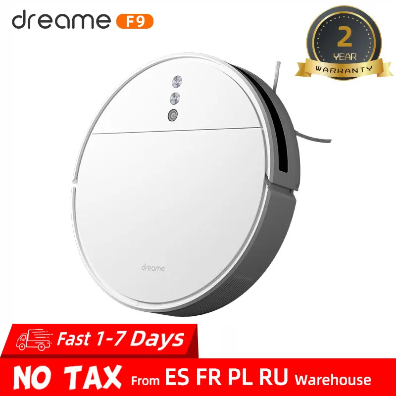 Dreame F9 робот пылесос для дома 2500Pa высокой мощностью всасывания запланированную