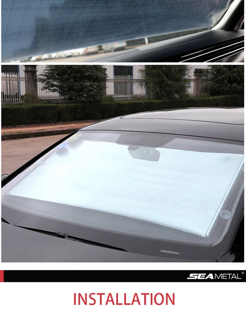 SEAMETAL 1 Paar Starke Magnetische Sunction Sonnenschirm Doppelseitige  Magnetische Auto Vorhang Opaque Auto Sonnenschutz Sommer Sonnenschutz -  AliExpress