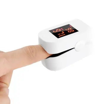 

1 set Blood oxygen monitor oximeter display oximeter finger Health Dignostic Monitor Tool Finger clip oximeter