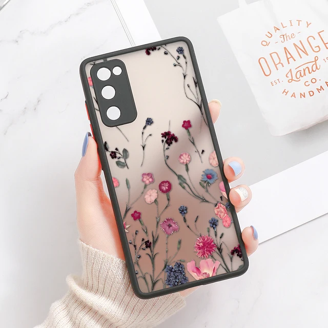 Cases For Samsung S21 Funda Samsung Galaxy A52 A52s 5G S22 Ultra S21 FE S20 FE A53 A12 A32 A51 S10 Plus Hard Matte Covers Coques OA70