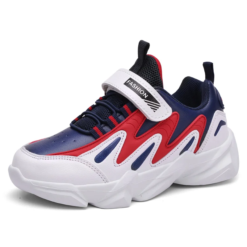 2019 зимние сохраняющие тепло и удобные кроссовки для мальчиков спортивная обувь