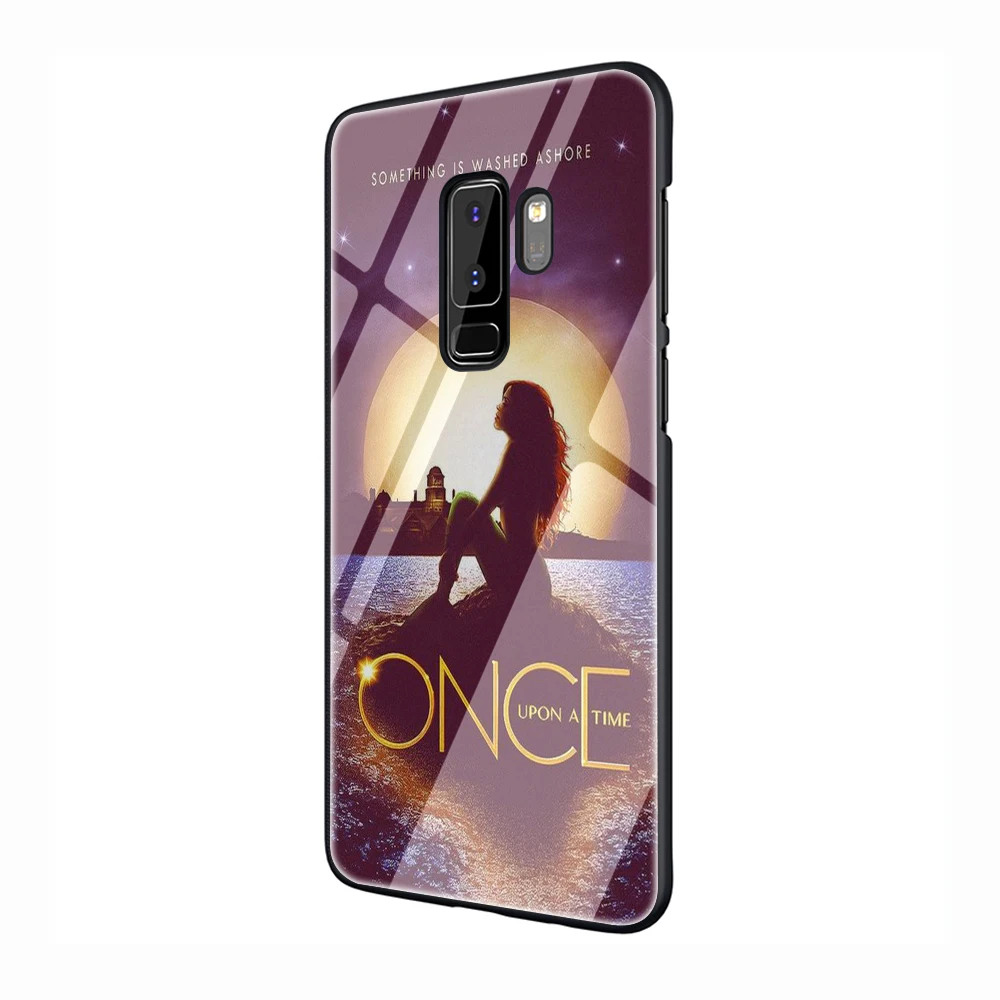 EWAU Once Upon A Time Стекло чехол для телефона для samsung Galaxy S7 8; большие размеры 9, 10; плюс 10 плюс Note8 9 10 плюс A10 20 30 40 50 60 70