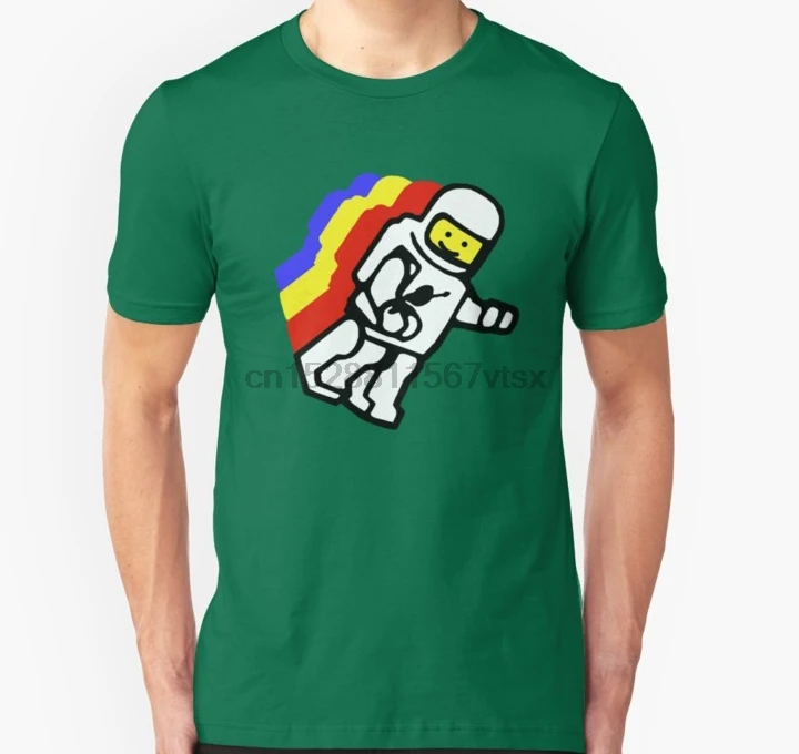 Мужская футболка lego spaceman torso ретро Электрический boogaloo. Футболка унисекс с принтом