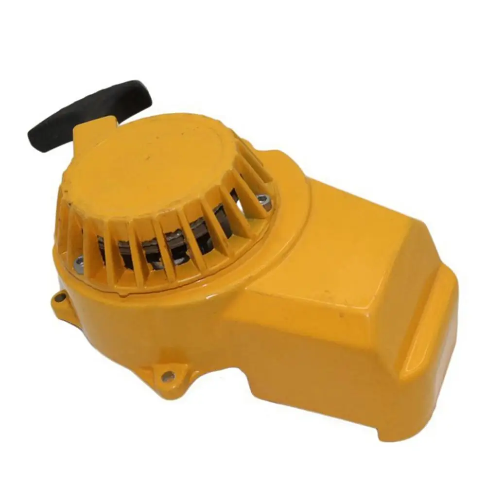 Universal Two-Stroke Small Off-Road Motorcycle Hand Starter 49Cc Aluminum Full Aluminum Core Hand Pull Plate - Цвет: Цвет: желтый