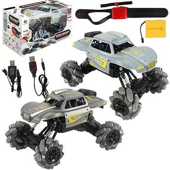 

LeadingStar 1:16 4CH Remote Control Car Stunt Car Gesture Induction Twisting Off-Road Vehicle Drift Climbing RC Toy Gift for Kid